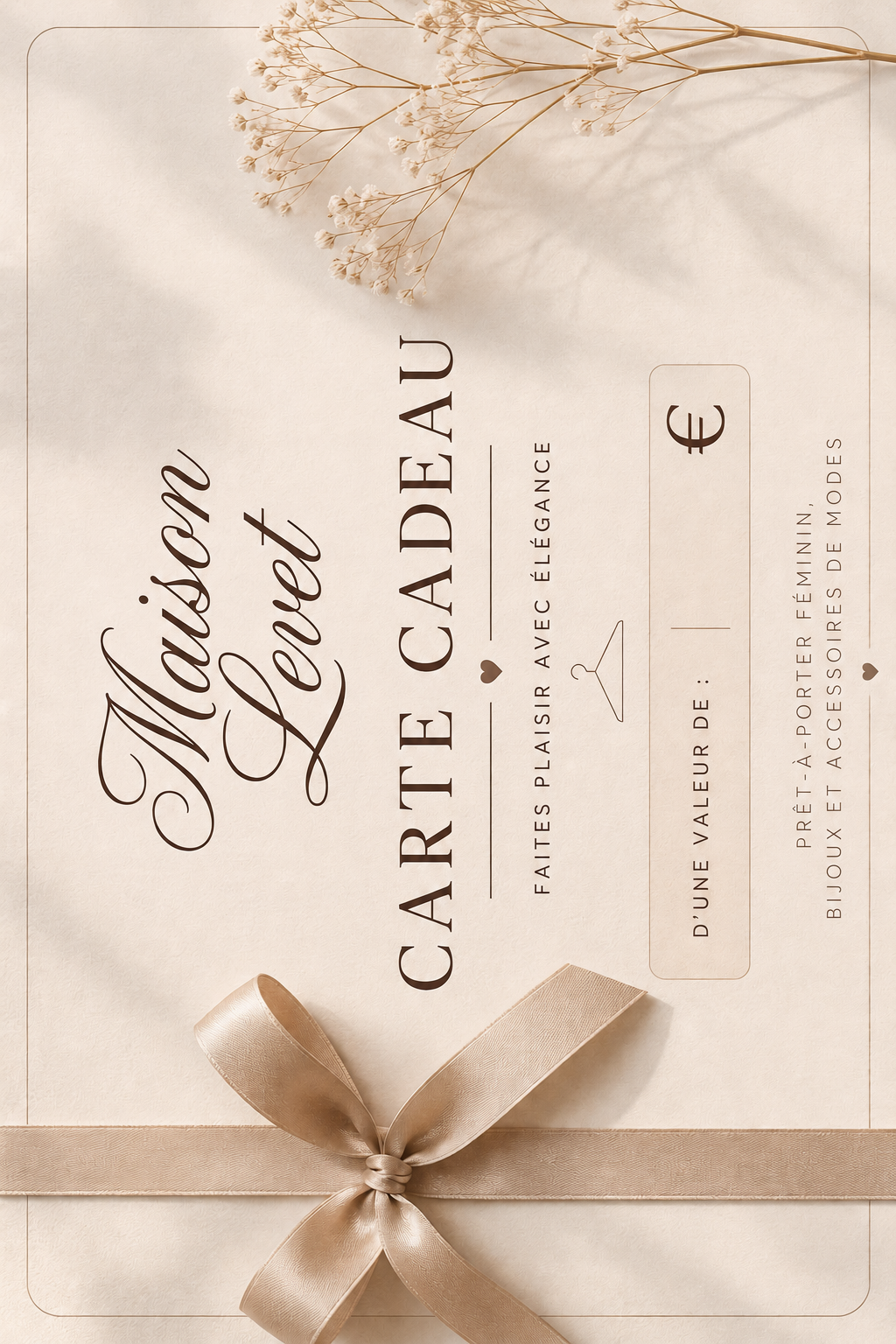CARTE CADEAU