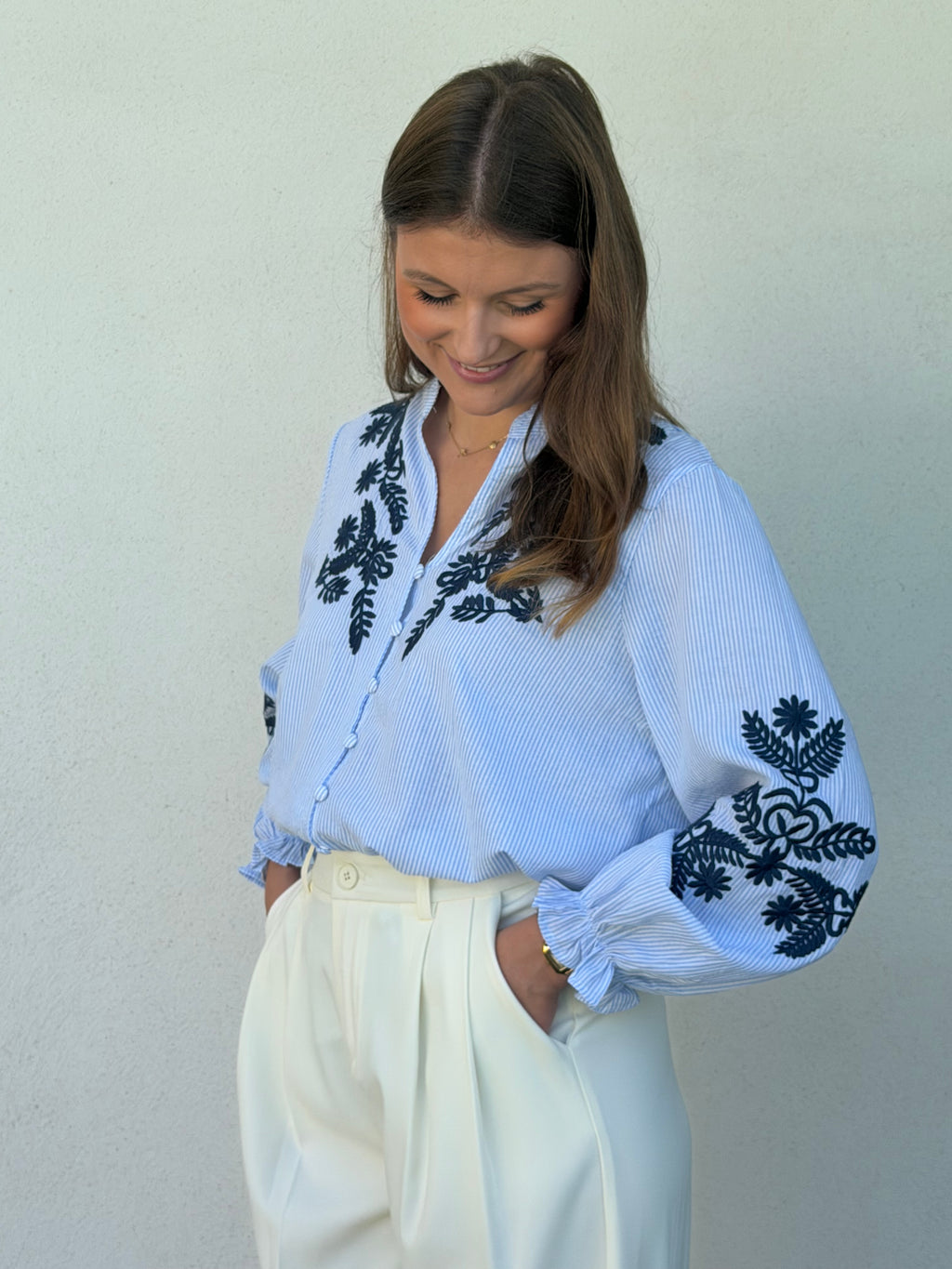 CHEMISE | CAPUCINE BLEUE