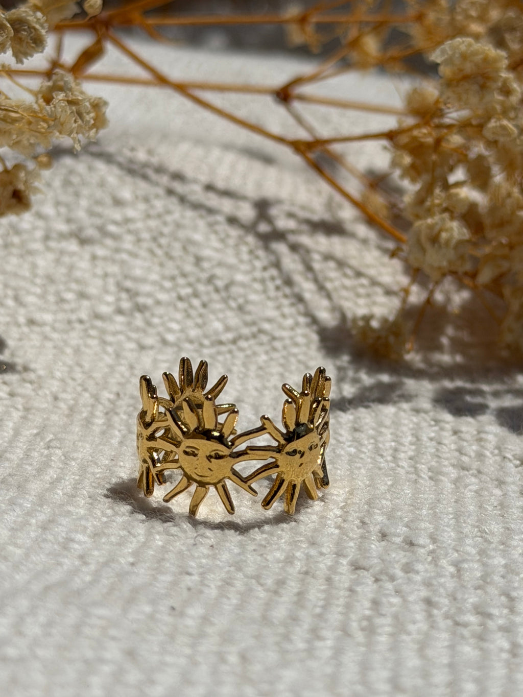 BAGUE | PETITS SOLEILS DORÉS