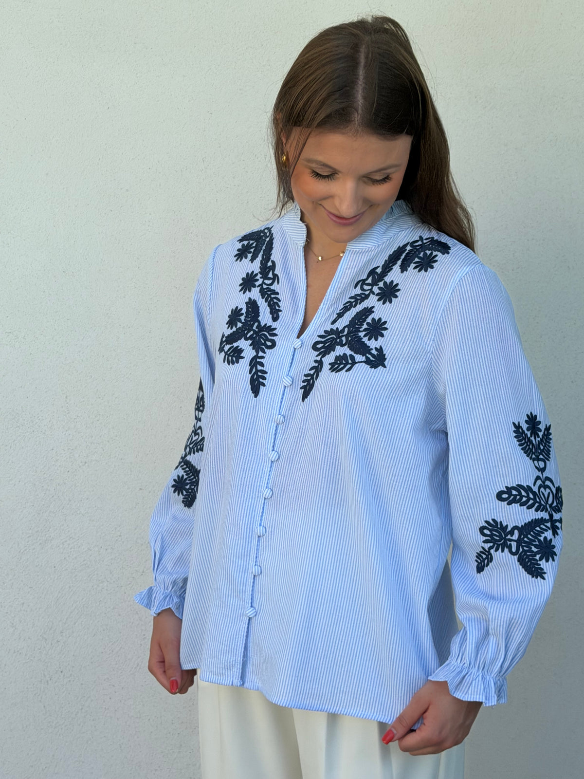CHEMISE | CAPUCINE BLEUE