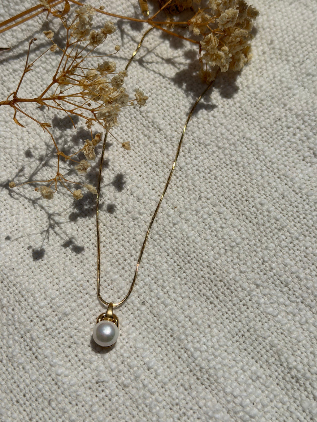 COLLIER | PERLE NACRÉE