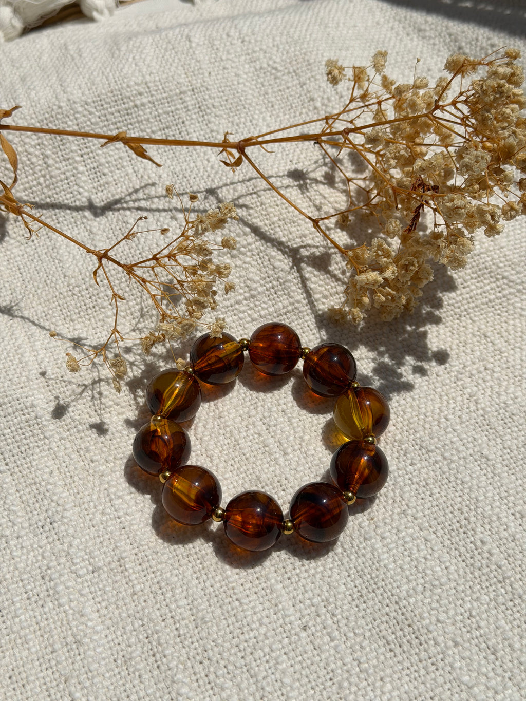 BRACELET | PERLES AMBRÉES