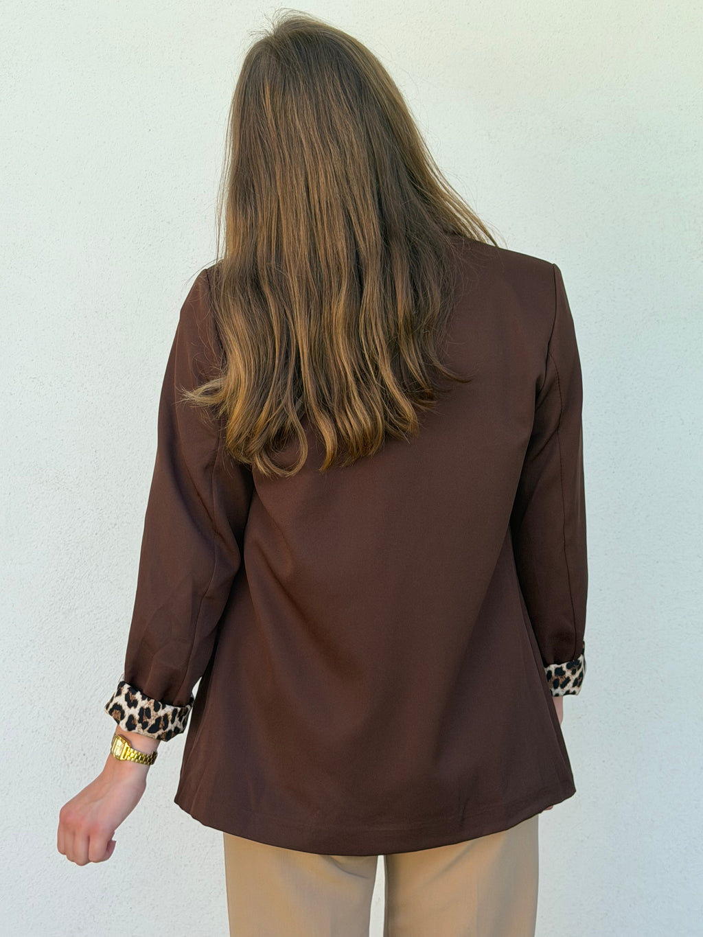 BLAZER | LÉOPARD CHOCOLAT