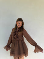 ROBE | LÉONA MARRON