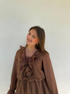 ROBE | LÉONA MARRON