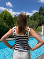 DÉBARDEUR | MARINIÈRE BLEU