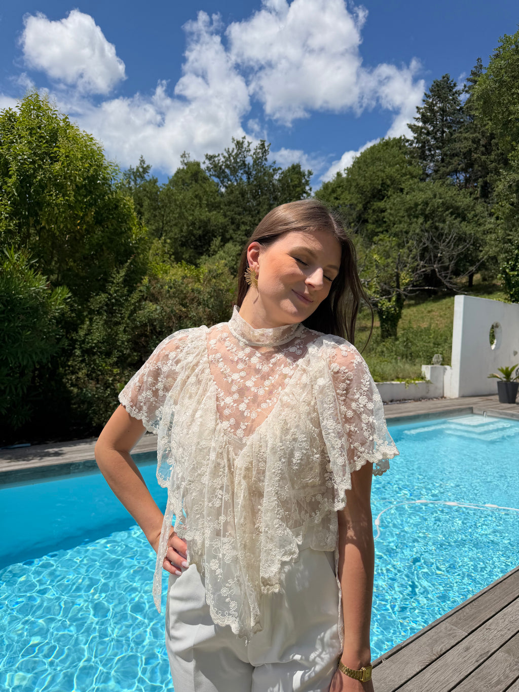 BLOUSE | ESTELLE ÉCRU