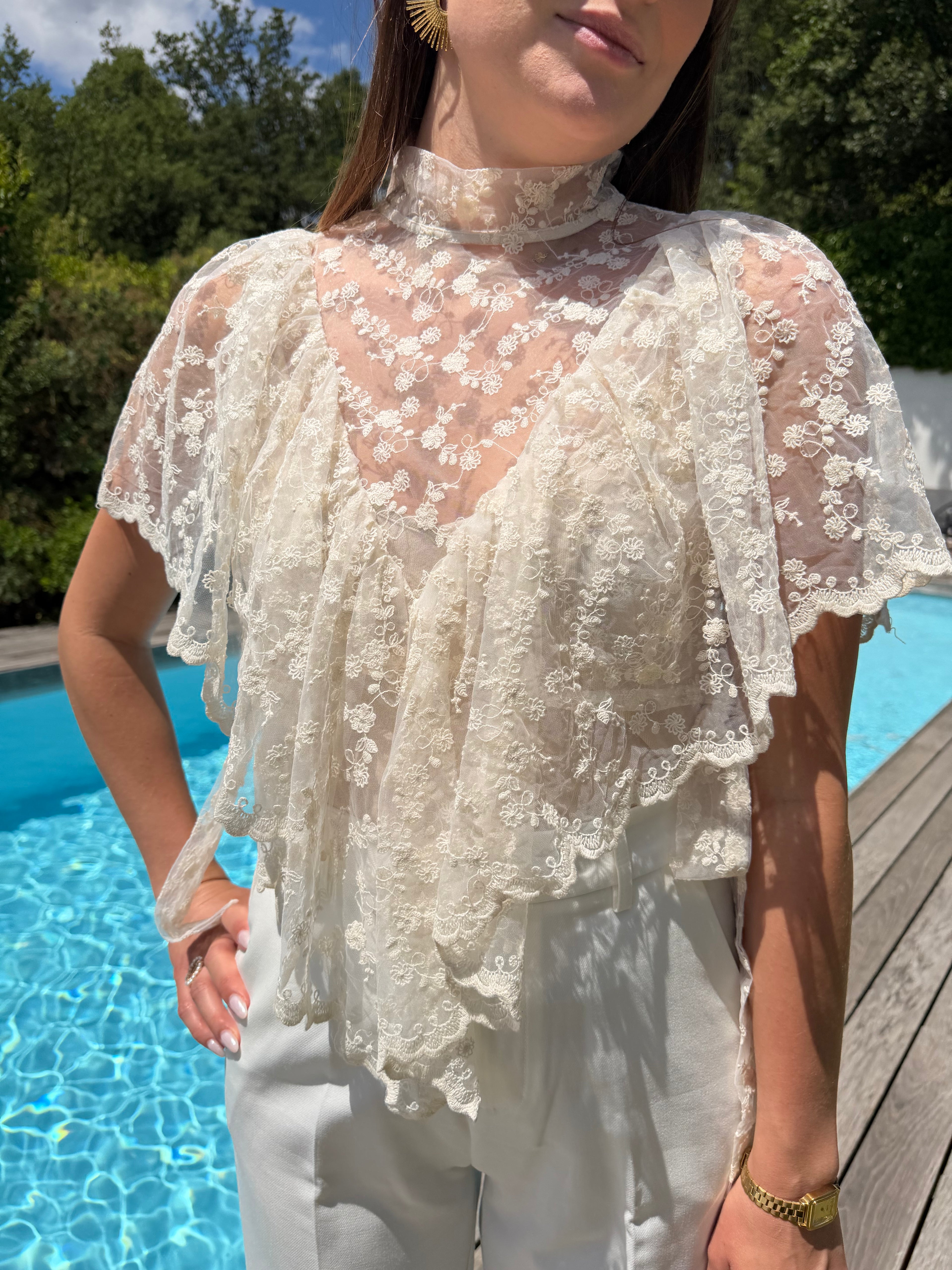 BLOUSE | ESTELLE ÉCRU