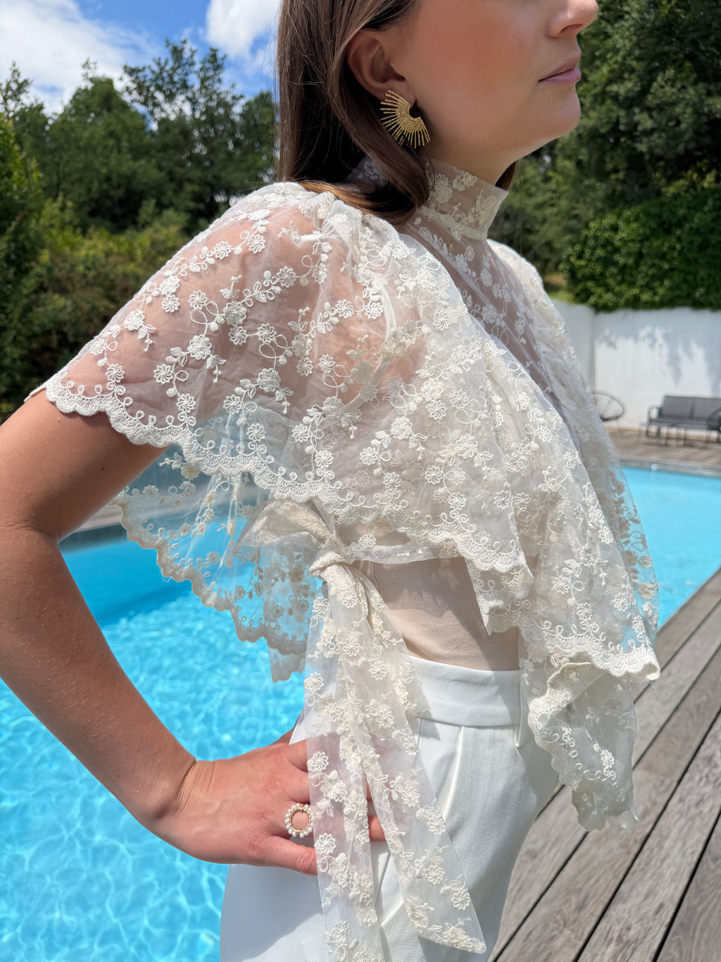 BLOUSE | ESTELLE ÉCRU