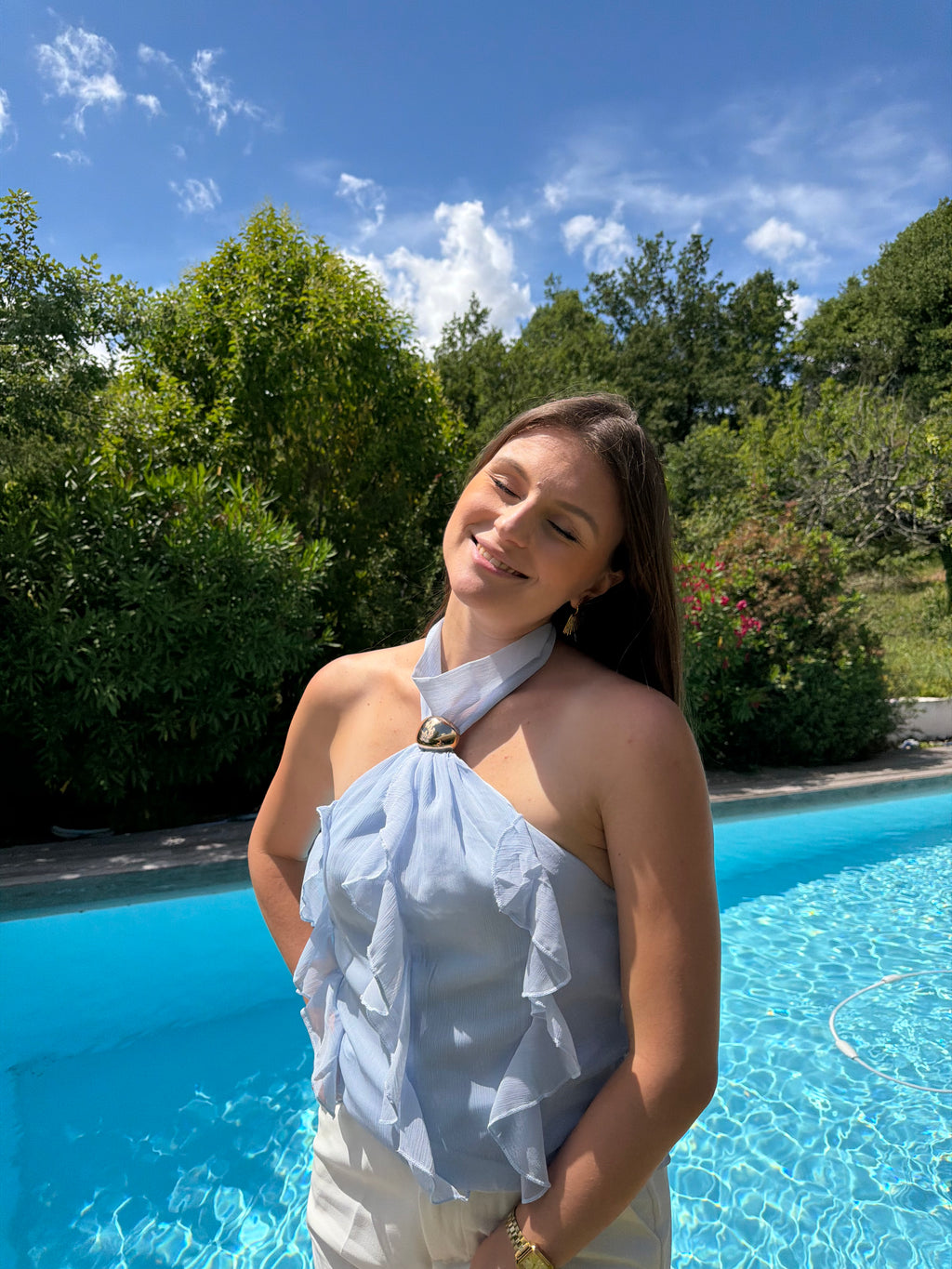 TOP | LUCIE BLEU CIEL