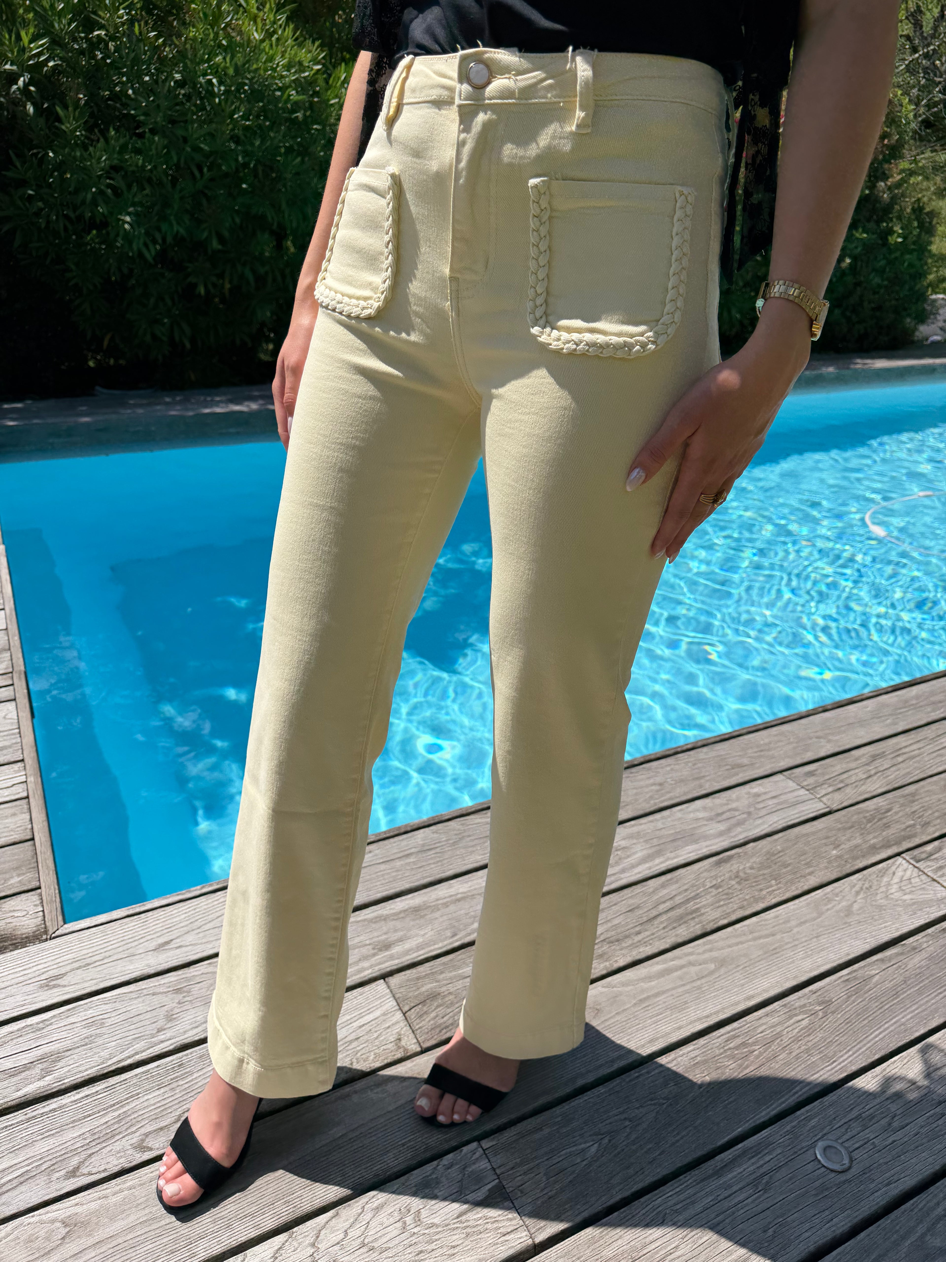 JEAN | BÉA TRESSÉS JAUNE
