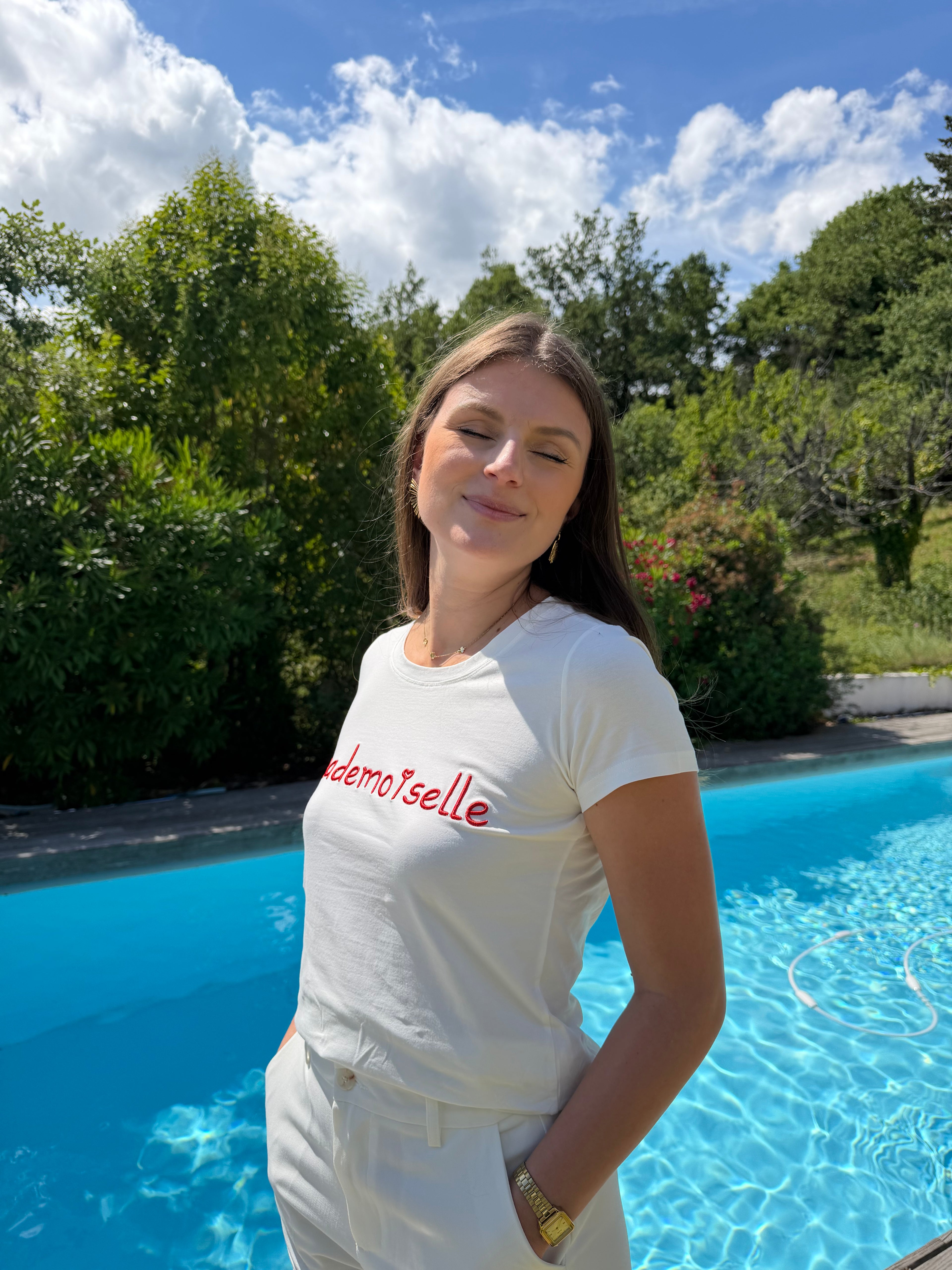 TEE SHIRT | MADEMOISELLE BLANC & ROUGE