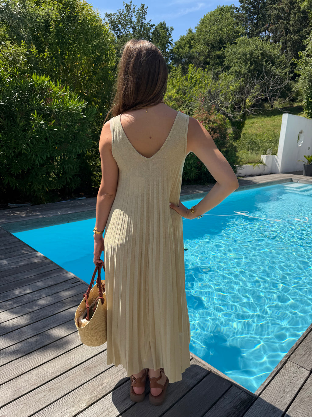 ROBE KATIA ECRU