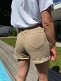SHORT LOLA TAUPE