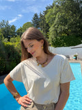 TEE SHIRT | EMMA ÉCRU