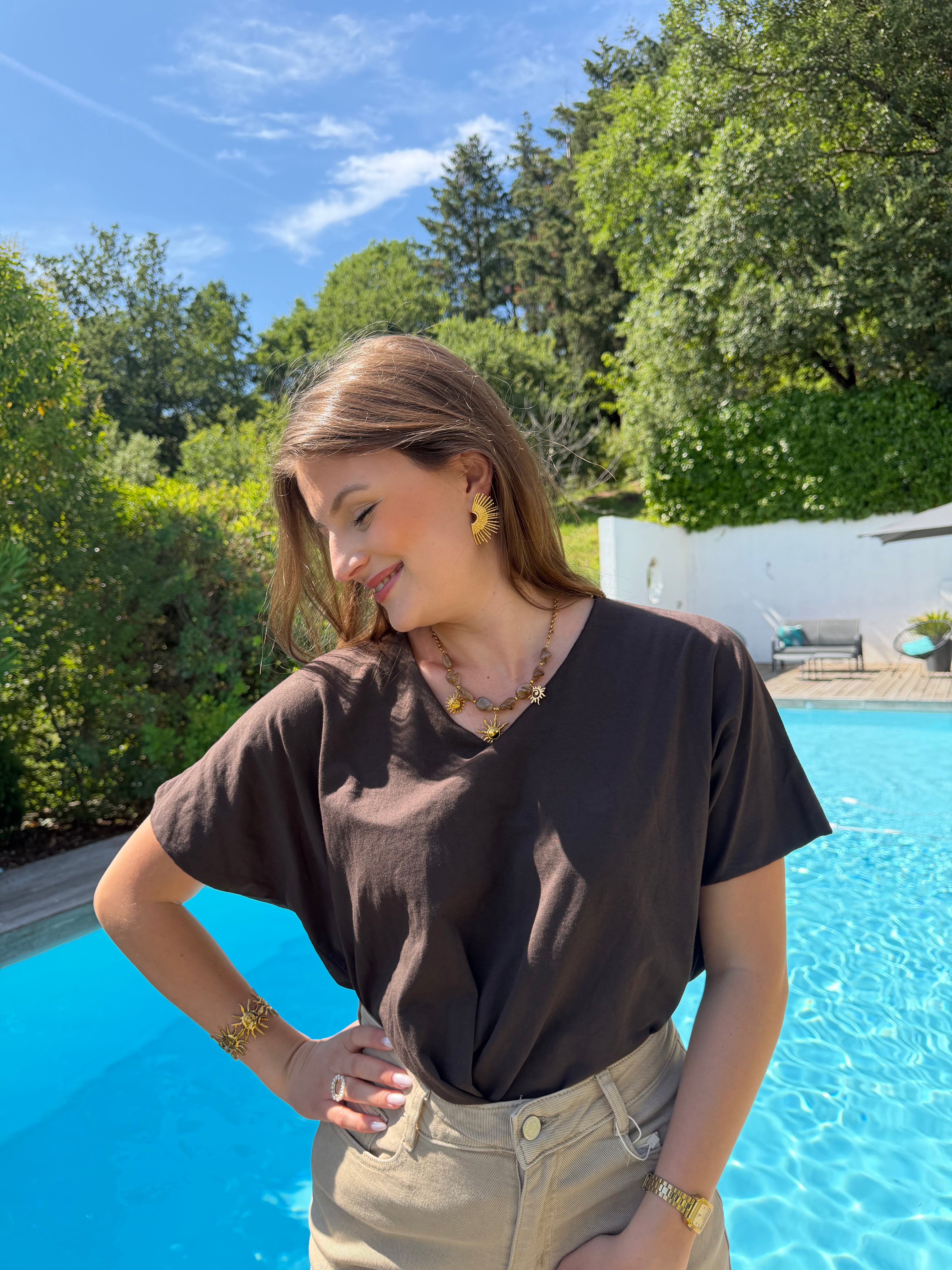 TEE SHIRT | EMMA CHOCO