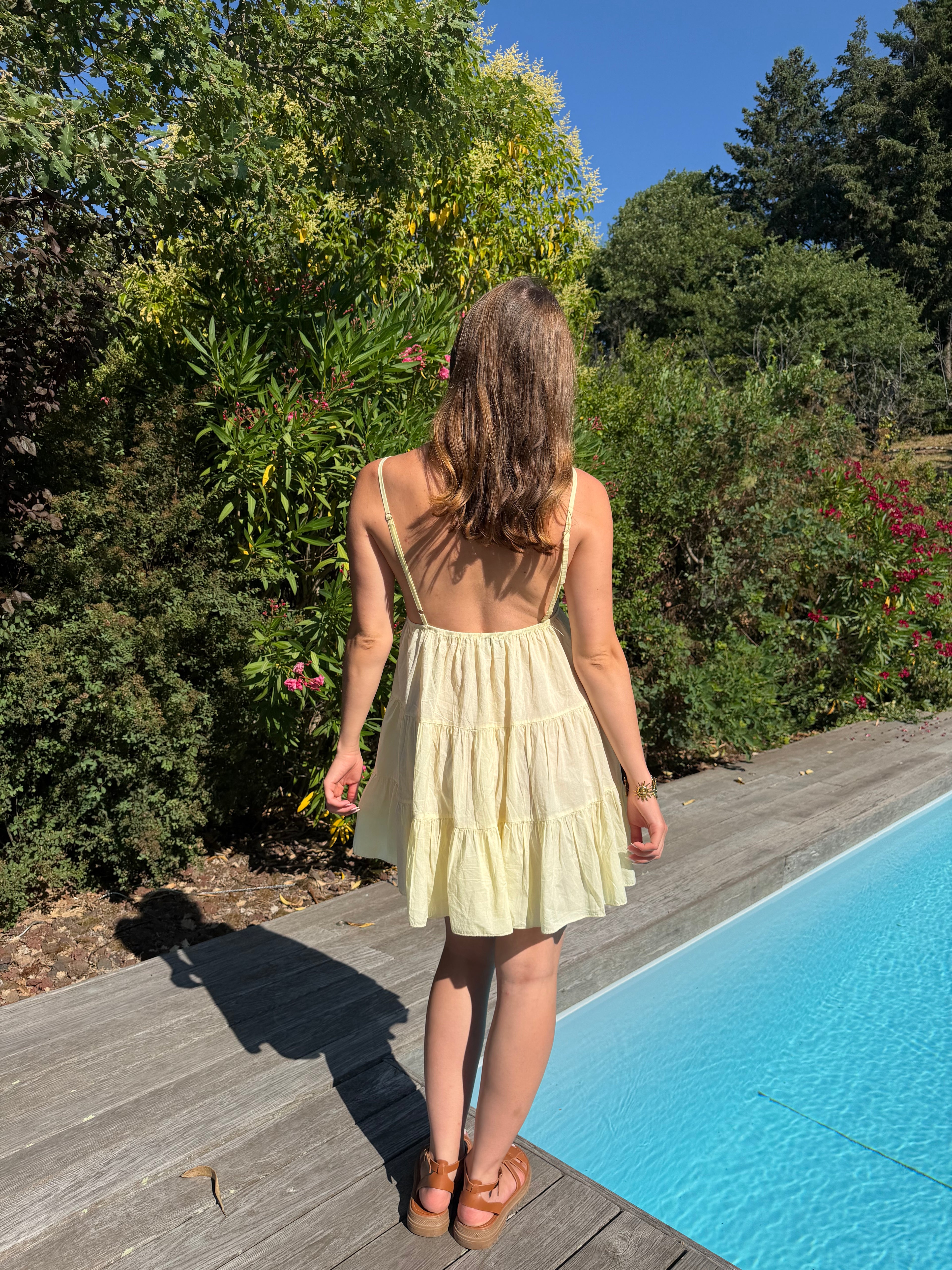 ROBE | SOLÉNE COURTE JAUNE