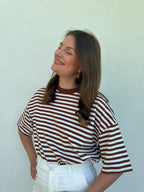 TEE SHIRT | LISON CHOCOLAT