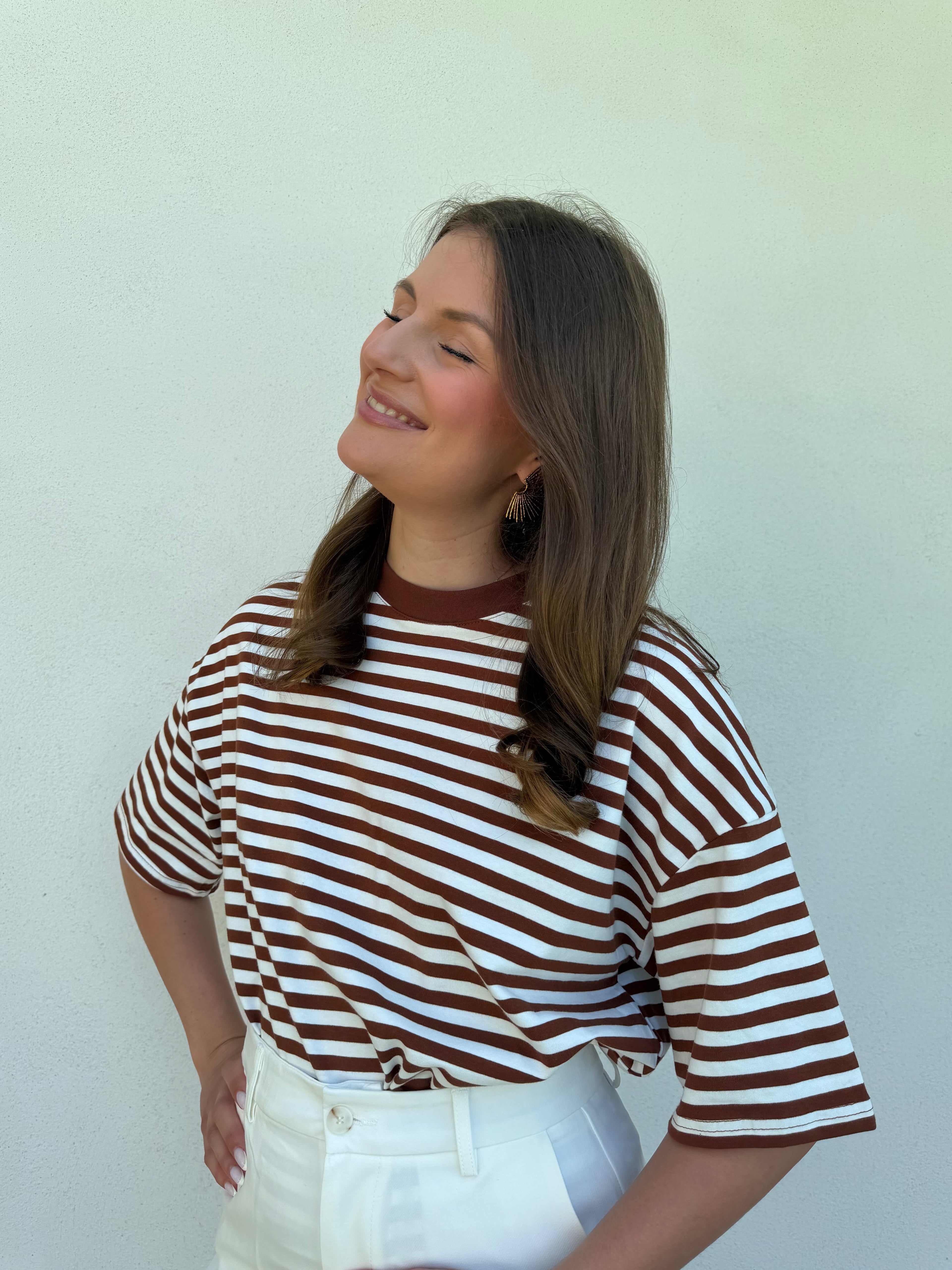 TEE SHIRT | LISON CHOCOLAT