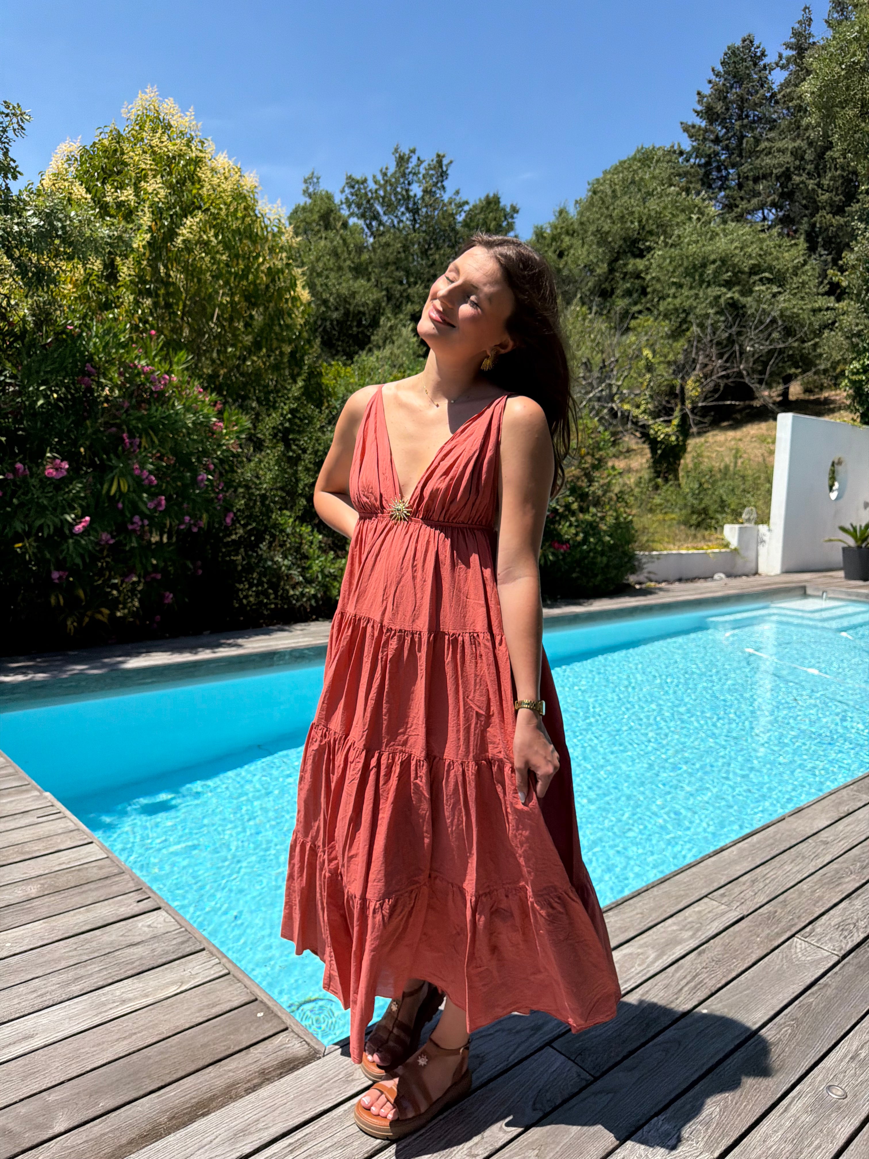 ROBE | SOLÉNE TERRACOTTA