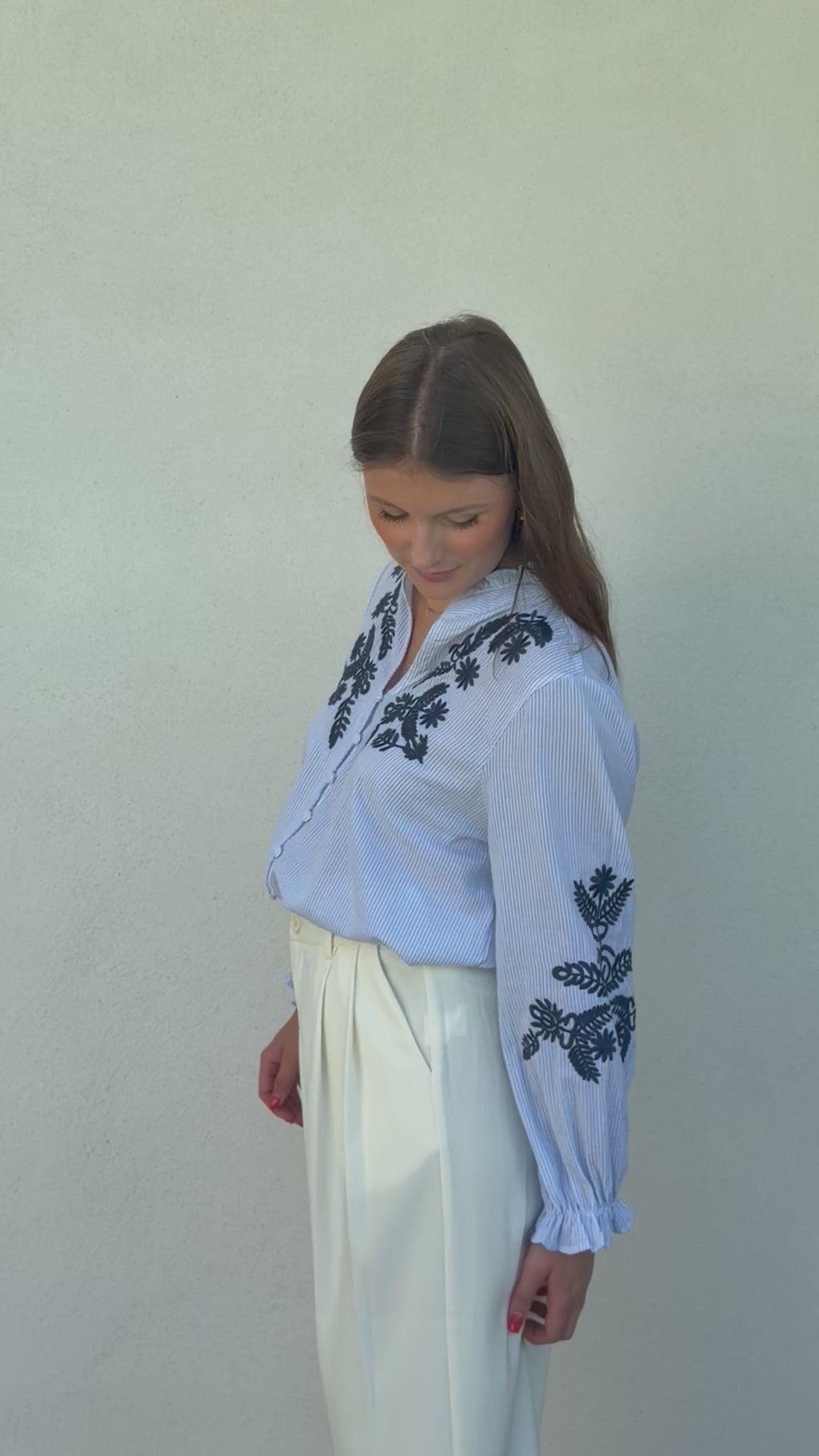 CHEMISE | CAPUCINE BLEUE