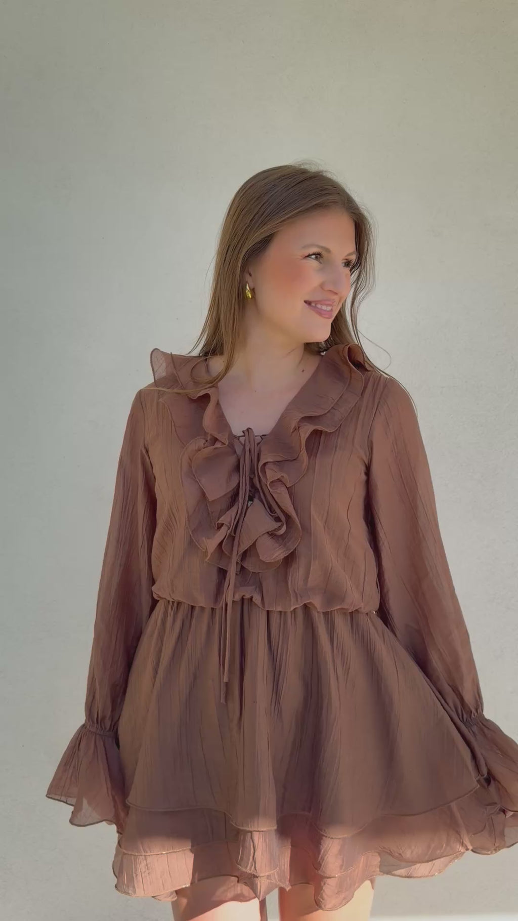 ROBE | LÉONA MARRON