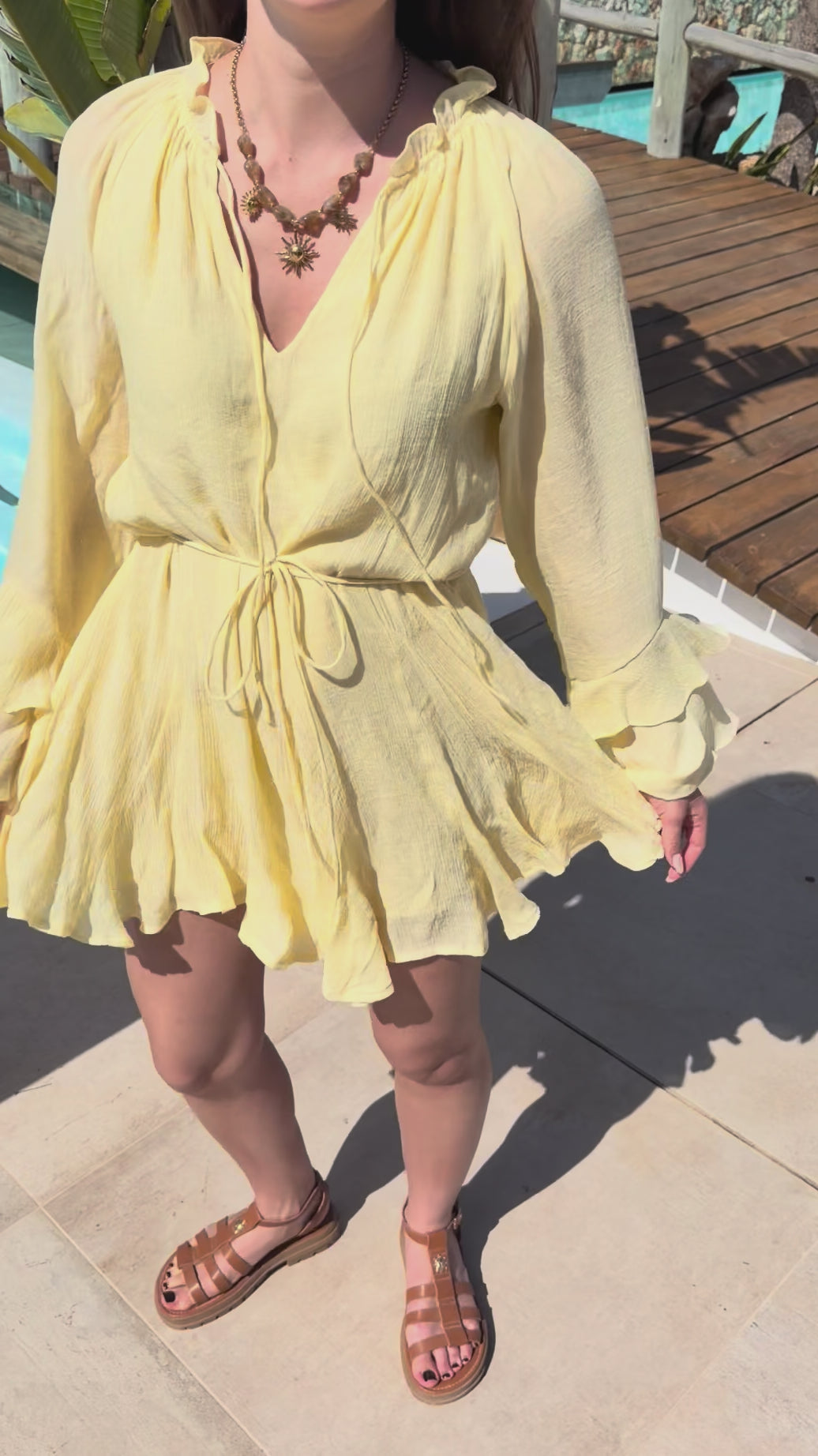 ROBE | LÉANE JAUNE