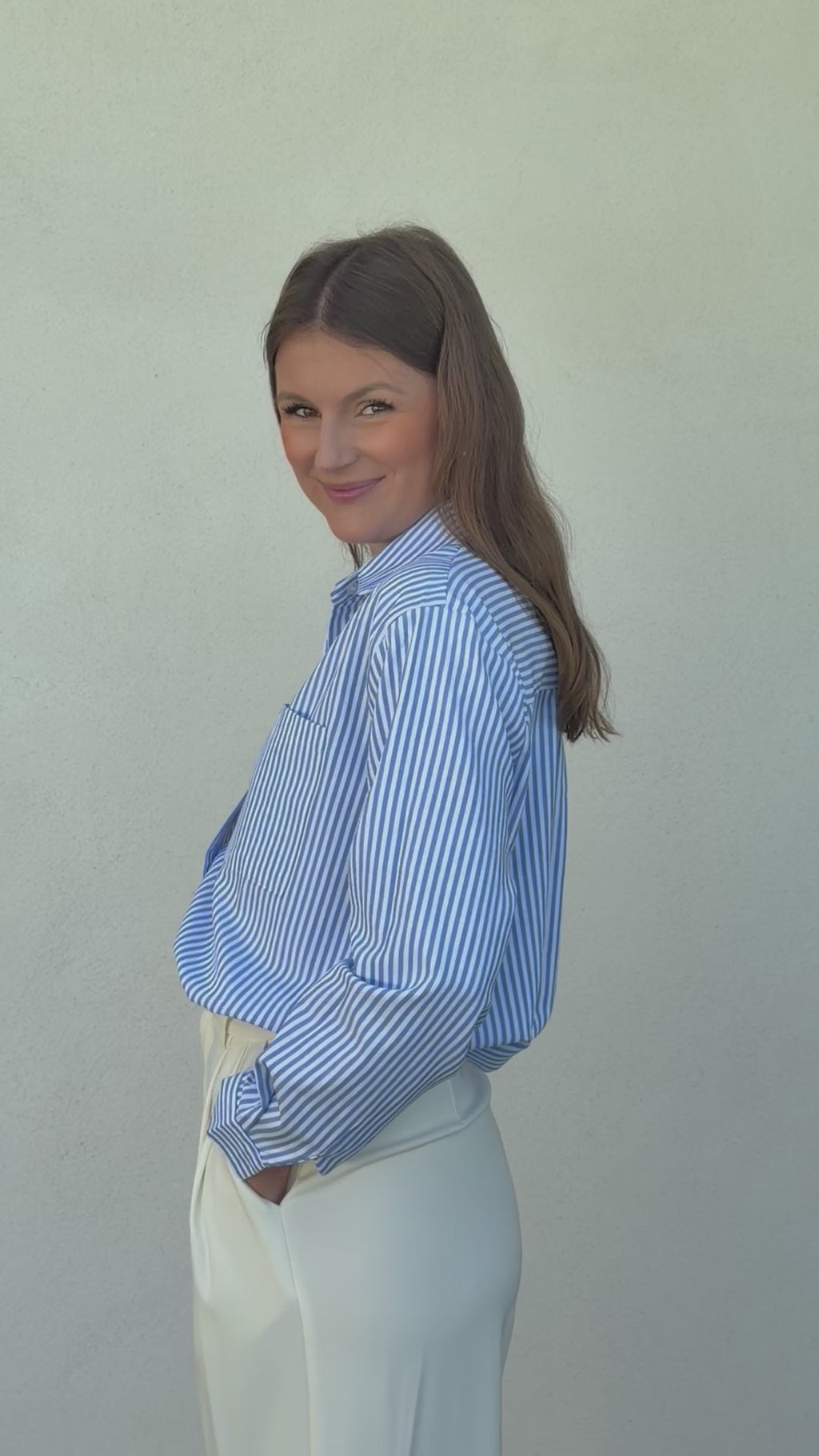 CHEMISE | ALBA BLEUE