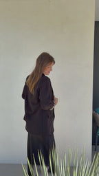 BLAZER | LÉOPARD NOIR