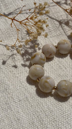 BRACELET | PERLES MARBRÉES